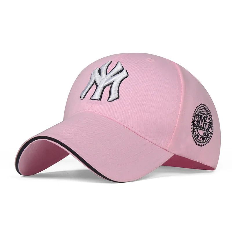 Letter Embroidery Baseball Cap Hip Hop Outdoor Snapback Caps Adjustable Flat Hats Outdoor Sun Hat