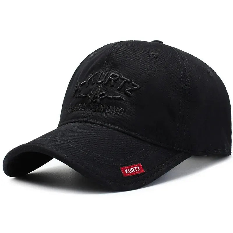 Unisex Korean Style Baseball Cap Embroidered Casual Outdoor Sun Hat
