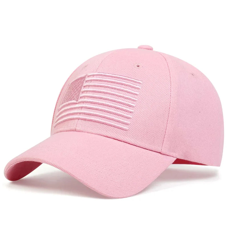 Fashion Cotton Baseball Cap Men Tactical Army Military Dad Hat American USA Flag Hip Hop Hat Sport Trucker Caps gorras