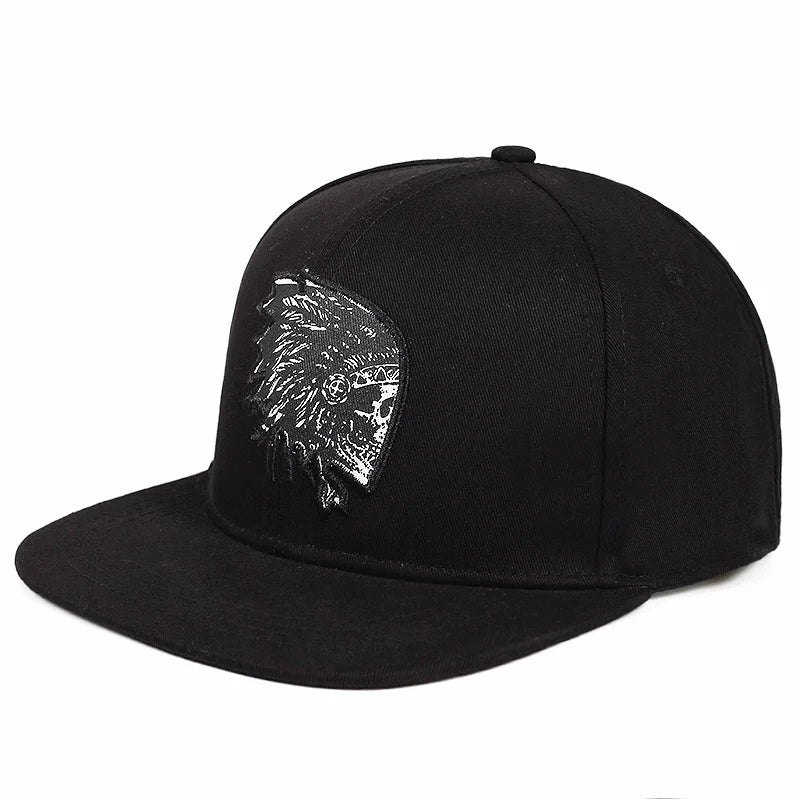 New Snapback Baseball Hat Ten Times Embroidery Adjustable Hats for Youth Men Women Fashion Cap Flat Trend Street Dance Caps