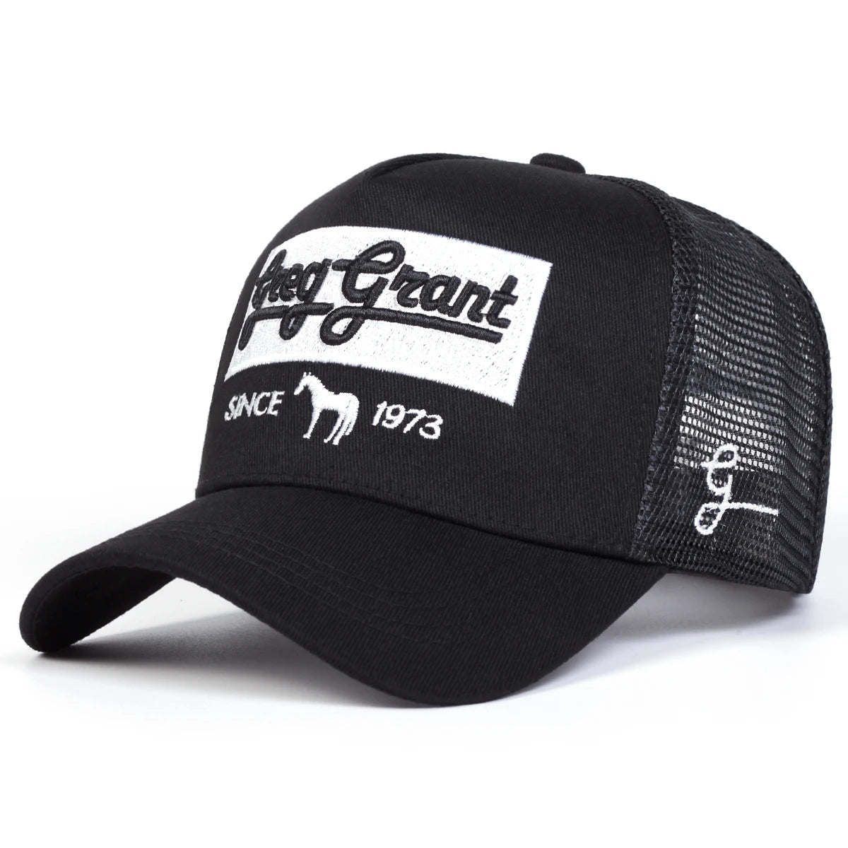 Unisex SINCE 1973 Letter Embroidery Baseball Net Caps Spring and Summer Outdoor Adjustable Casual Hats Hip Hop Hat Sunscreen Hat
