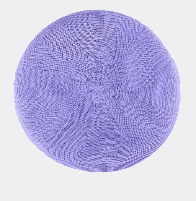 Beret Hat Women Spring Summer Hats For Women Retro Knitted Painter Cap Casual Trendy Design Solid Breathable Thin Cap Female New