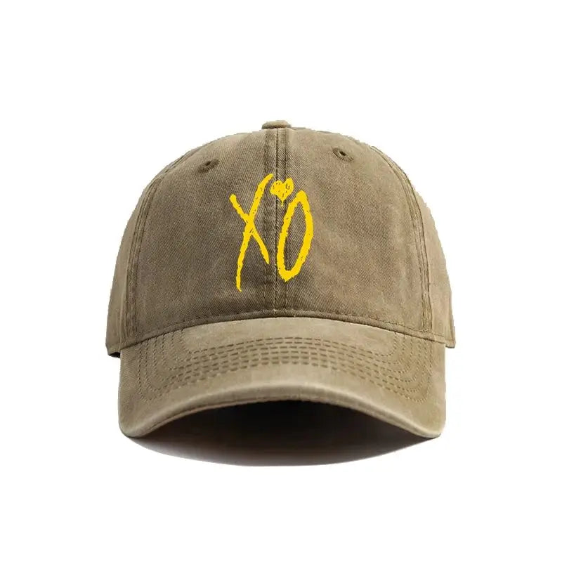 2025 XO The Weeknd Baseball Cap Distressed Hats Cap Men Retro Outdoor Summer Adjustable Dad Hat Fashion