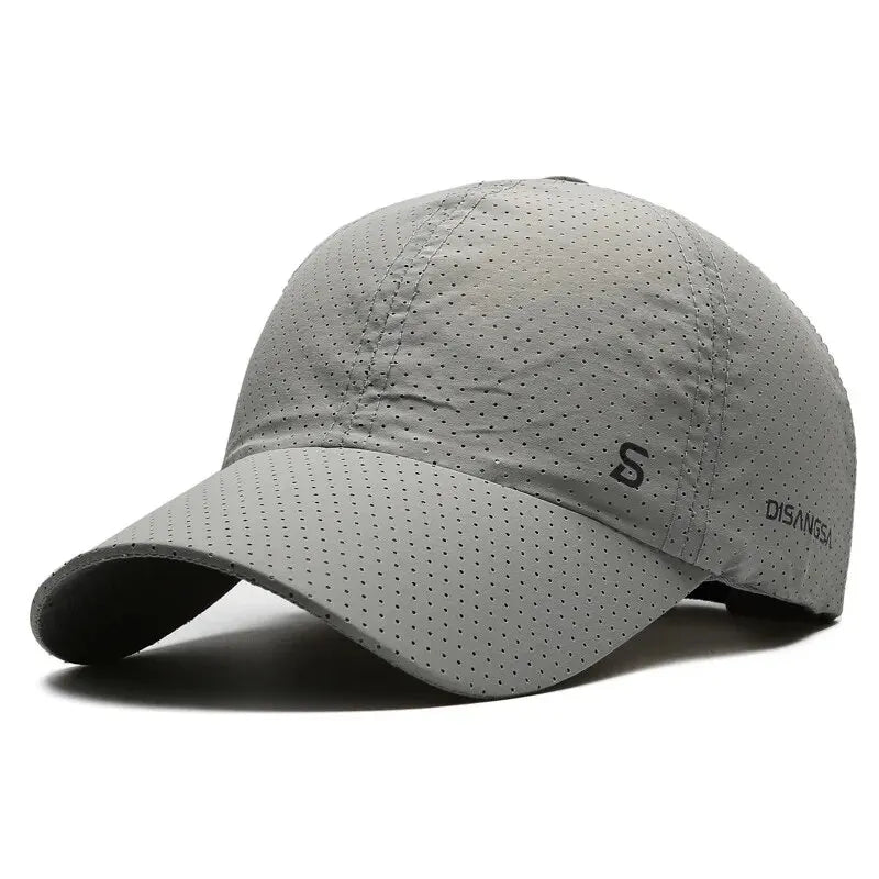 Men’s Quick Dry Running Cap Breathable Lightweight Outdoor Sun Visor Baseball Hat