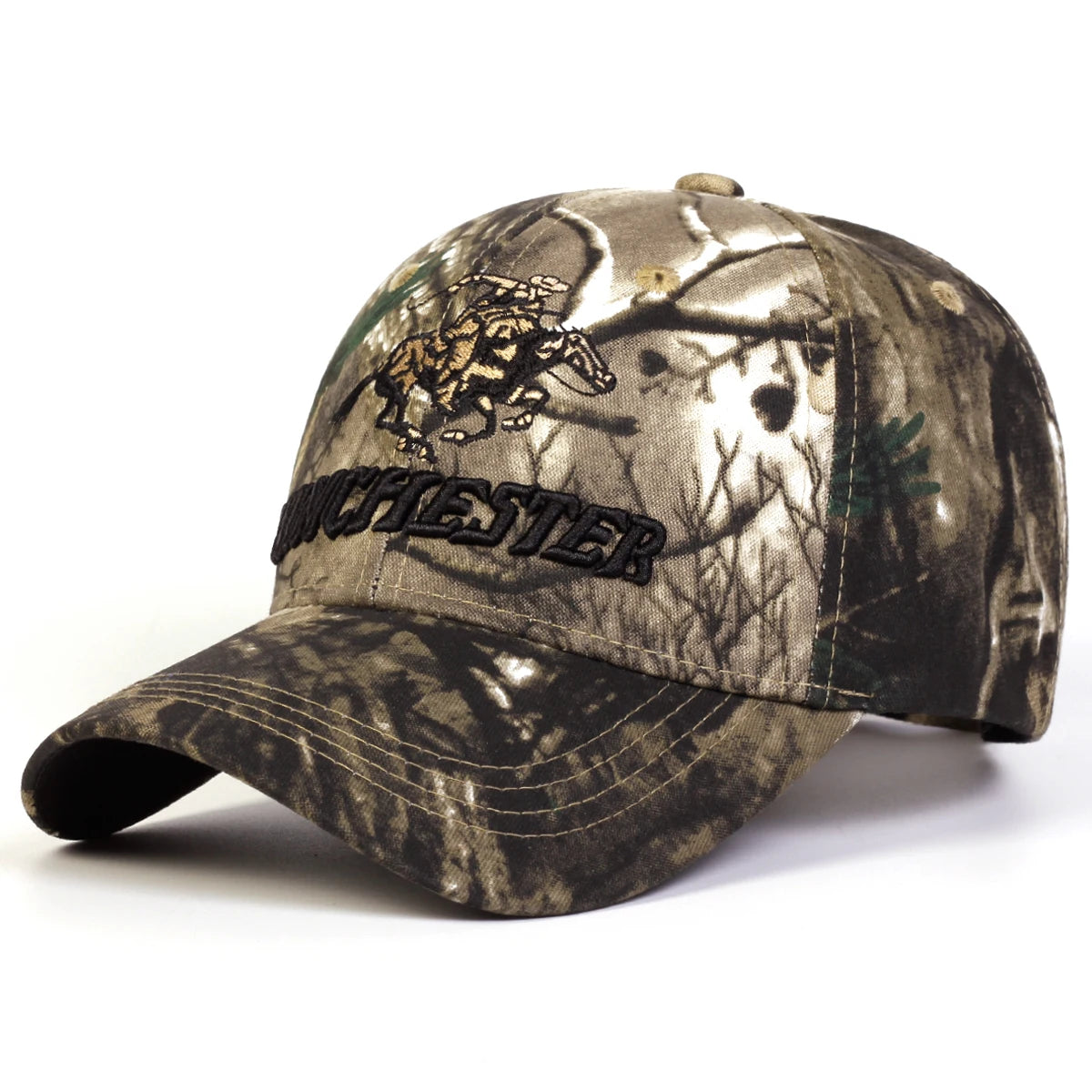 Unisex Winchester Letter Embroidery Baseball Caps Spring and Autumn Outdoor Adjustable Casual Hats Sunscreen Hat