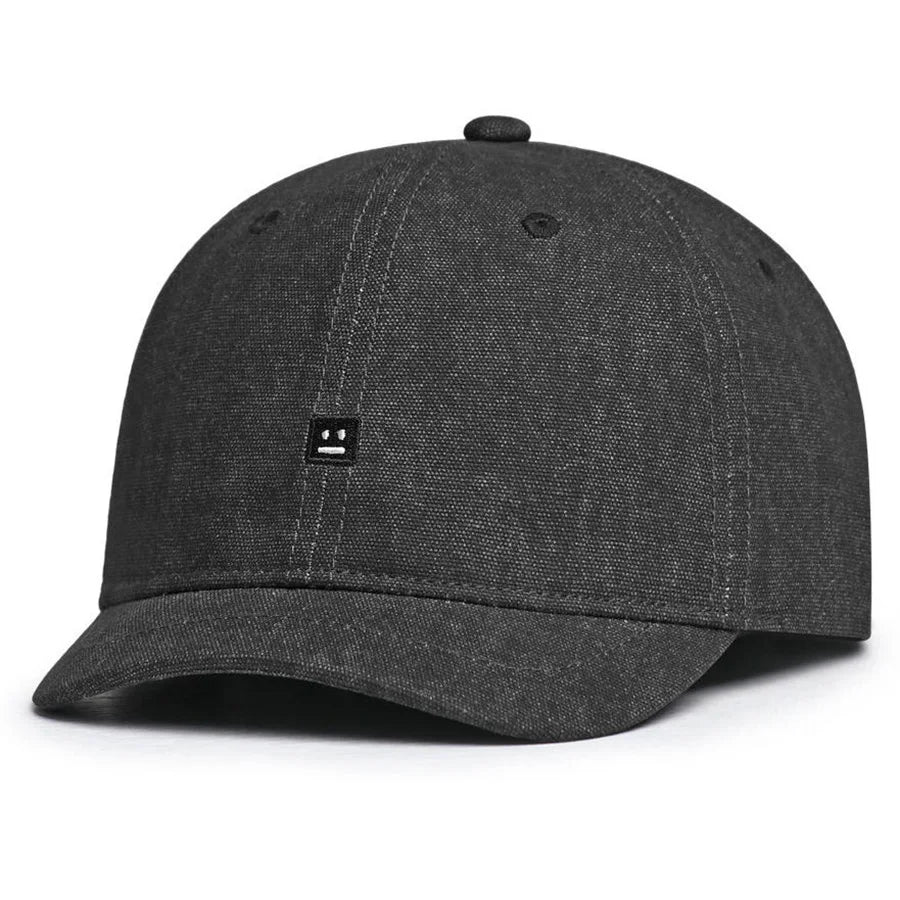 Short Brim Baseball Cap for Men and Women, Personalized Small Brim Hat, Minimalist Baseball Cap