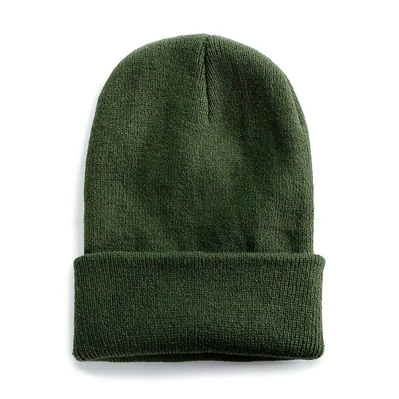 New Unisex Multicolor Autumn & Winter Beanie Hat Men Women Basic Daily Beanie Soft Knitted Hat All-match Streetwear Cap