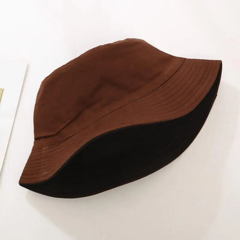 Foldable Bucket Hat Unisex Women Outdoor Sunscreen Cotton Fishing Hunting Cap Men Basin Chapeau Sun Protect Hats