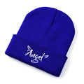 women men knitted Beanie hat Embroidery Letters autumn winter cap boy girl kids beanie cap hat for women men