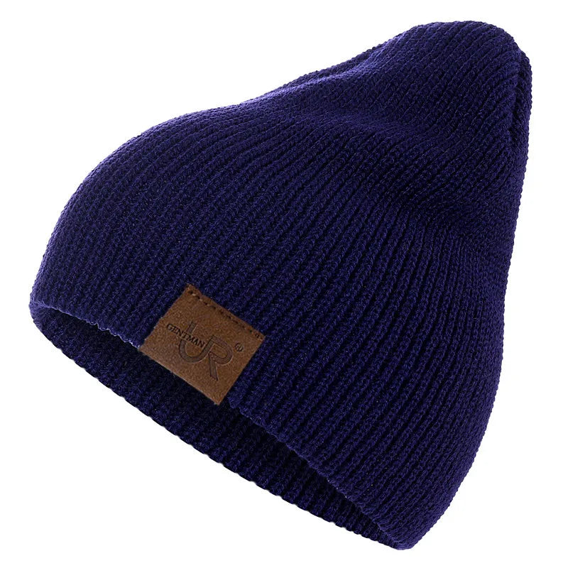 Unisex Beanie Hat URGENTMAN Brand Casual Winter Hats For Men Women Fashion Knitted Hat Solid Hip-hop Beanie Hat Unisex Cap