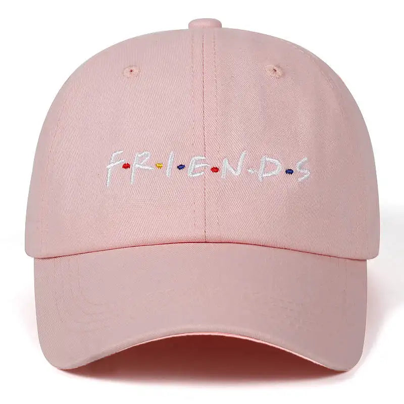 Women men fashion spring summer dad hat friends embroidery baseball cap cotton adjustable snapback hats new casual caps