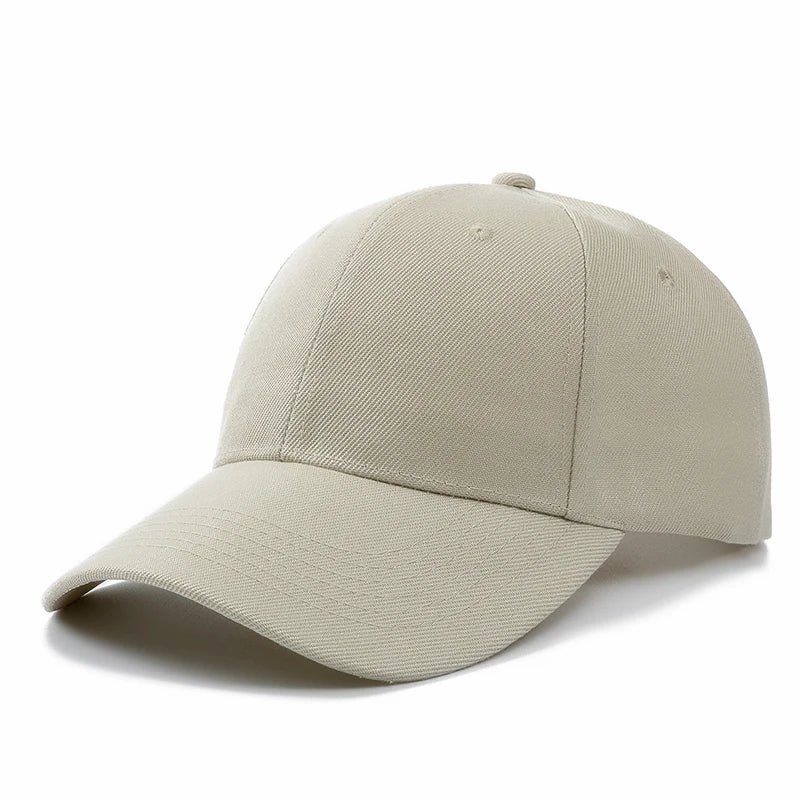 Hot Sale Unisex Classic Plain Baseball Cap Outdoor Streetwear Caps For Men And Women Chic Hats