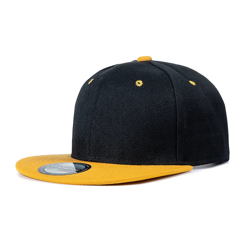 Hot Sale Cap Plain Snapback Hat High Quality Adult Hip Hop Baseball Cap Men Women Outdoor Leisure Baseball Hat