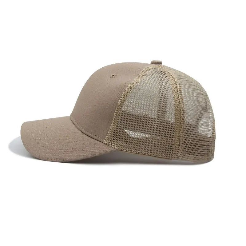 COKK Baseball Cap Men Hat Women Summer Outdoor Camouflage Sun Hat Breathable Mesh Cap Solid Color Snapback Casquette Bone Male