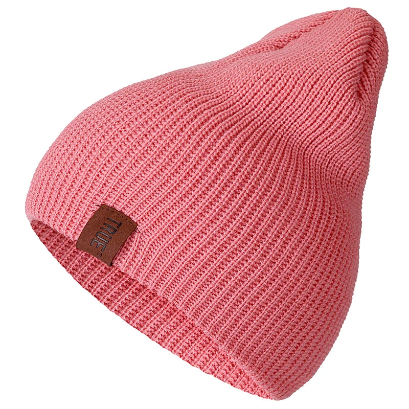 Hot Sale Unisex Casual Beanie Hat Men Women Basic Knitted Winter Hat Streetwear Beanie Cap