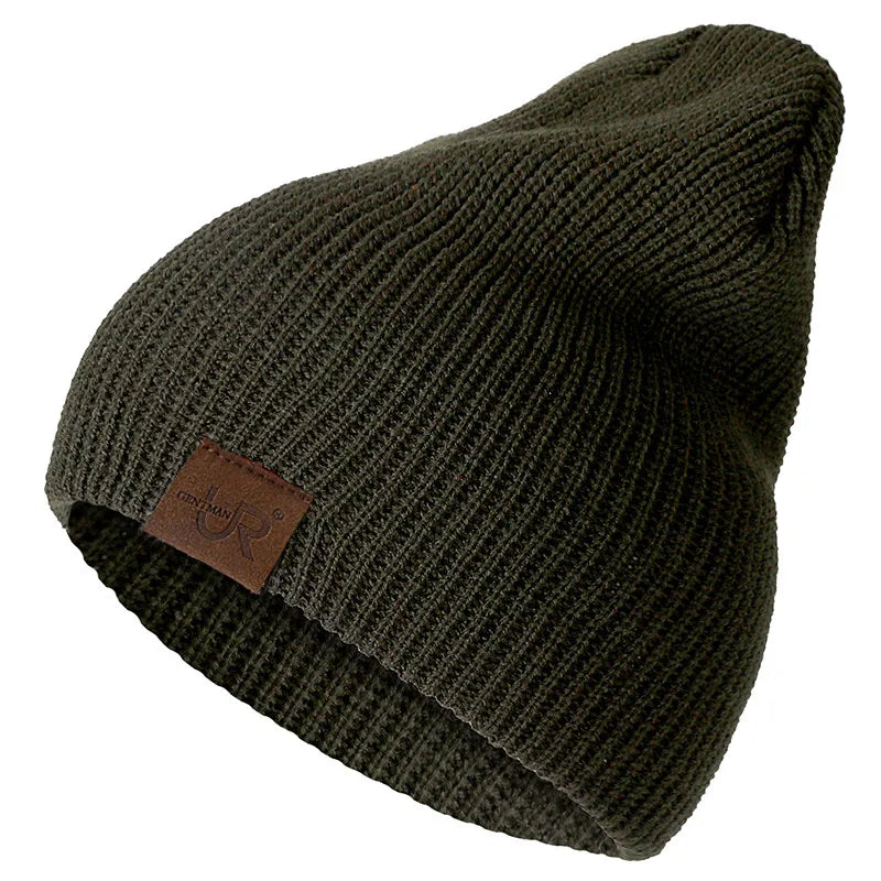 Unisex Beanie Hat URGENTMAN Brand Casual Winter Hats For Men Women Fashion Knitted Hat Solid Hip-hop Beanie Hat Unisex Cap