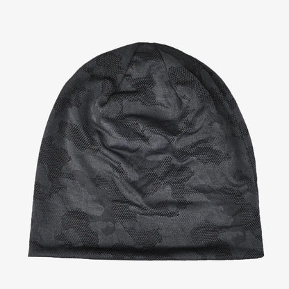 COKK Beanie Men Women Thin Hat Camouflage Mesh Breathable Elastic Soft Running Sports Outdoor Bonnet Cap New 2022 Hot