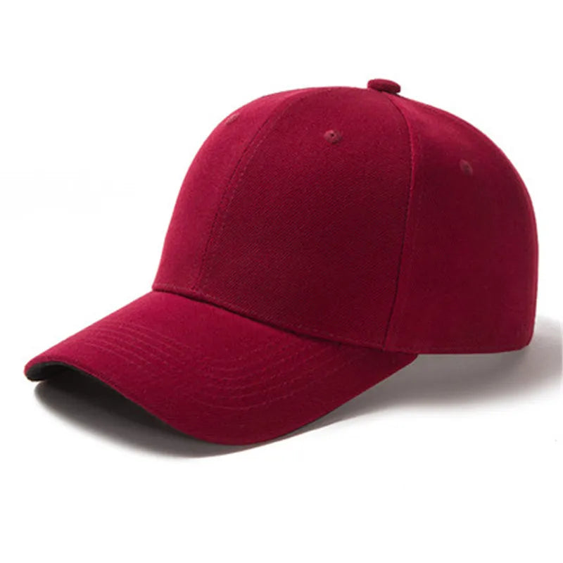 Hot Sale Unisex Classic Plain Baseball Cap Outdoor Streetwear Caps For Men And Women Chic Hats