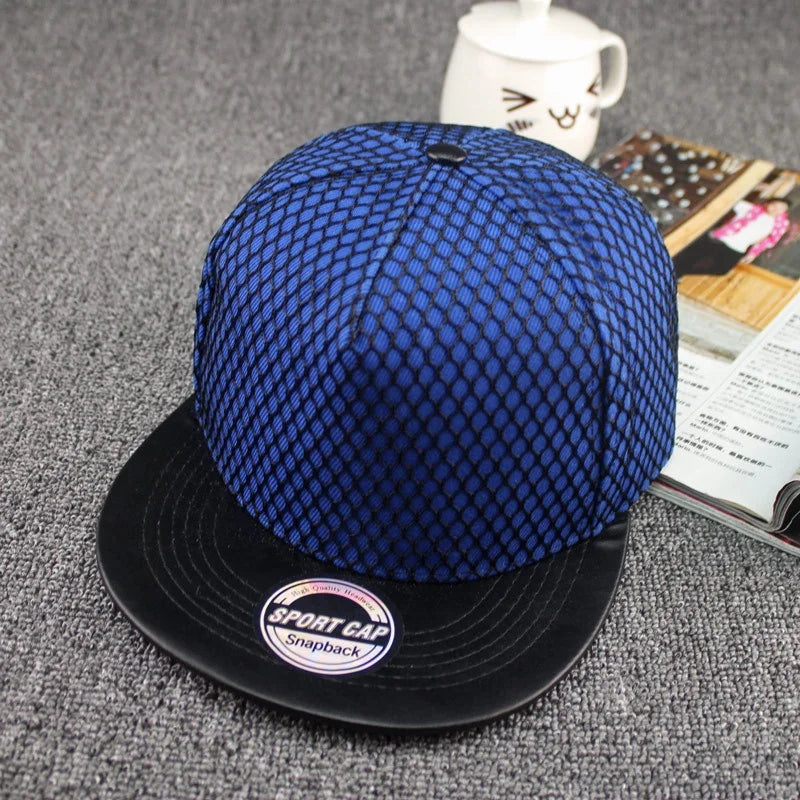 5 Colors New Hot Sale Plastic Triangle Baseball Cap Hat Hip Hop Cap Flat-brimmed Hat Snapback Cap Hats for Men and Women