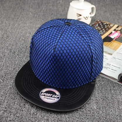5 Colors New Hot Sale Plastic Triangle Baseball Cap Hat Hip Hop Cap Flat-brimmed Hat Snapback Cap Hats for Men and Women