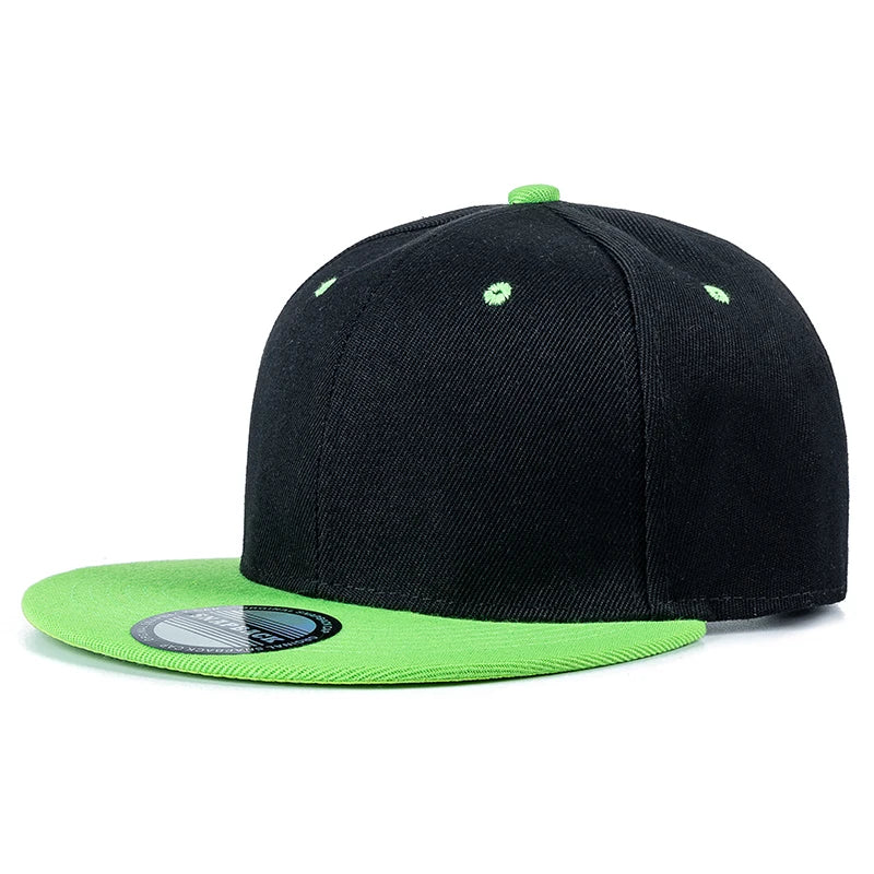 Hot Sale Cap Plain Snapback Hat High Quality Adult Hip Hop Baseball Cap Men Women Outdoor Leisure Baseball Hat