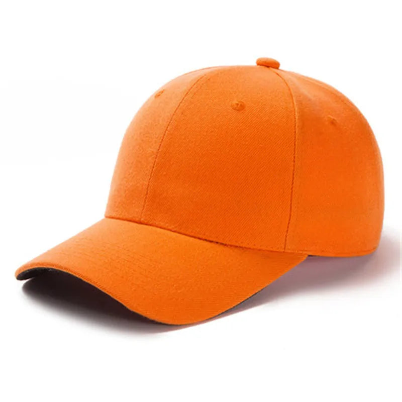 Hot Sale Unisex Classic Plain Baseball Cap Outdoor Streetwear Caps For Men And Women Chic Hats