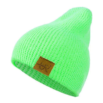 Unisex Beanie Hat URGENTMAN Brand Casual Winter Hats For Men Women Fashion Knitted Hat Solid Hip-hop Beanie Hat Unisex Cap