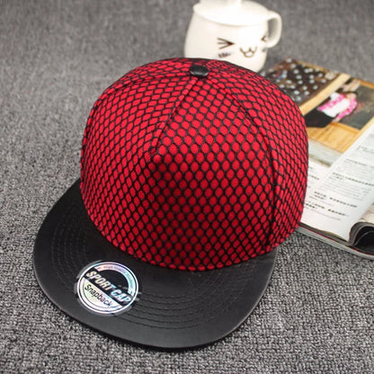 5 Colors New Hot Sale Plastic Triangle Baseball Cap Hat Hip Hop Cap Flat-brimmed Hat Snapback Cap Hats for Men and Women