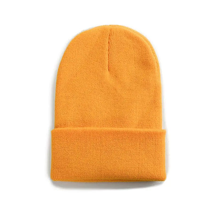 New Unisex Multicolor Autumn & Winter Beanie Hat Men Women Basic Daily Beanie Soft Knitted Hat All-match Streetwear Cap