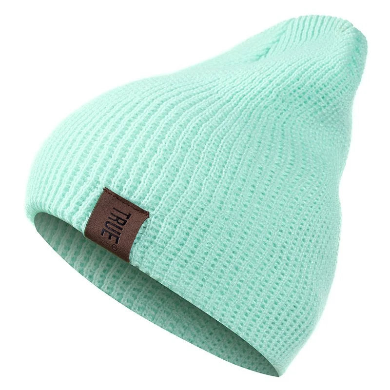 Hot Sale Unisex Casual Beanie Hat Men Women Basic Knitted Winter Hat Streetwear Beanie Cap