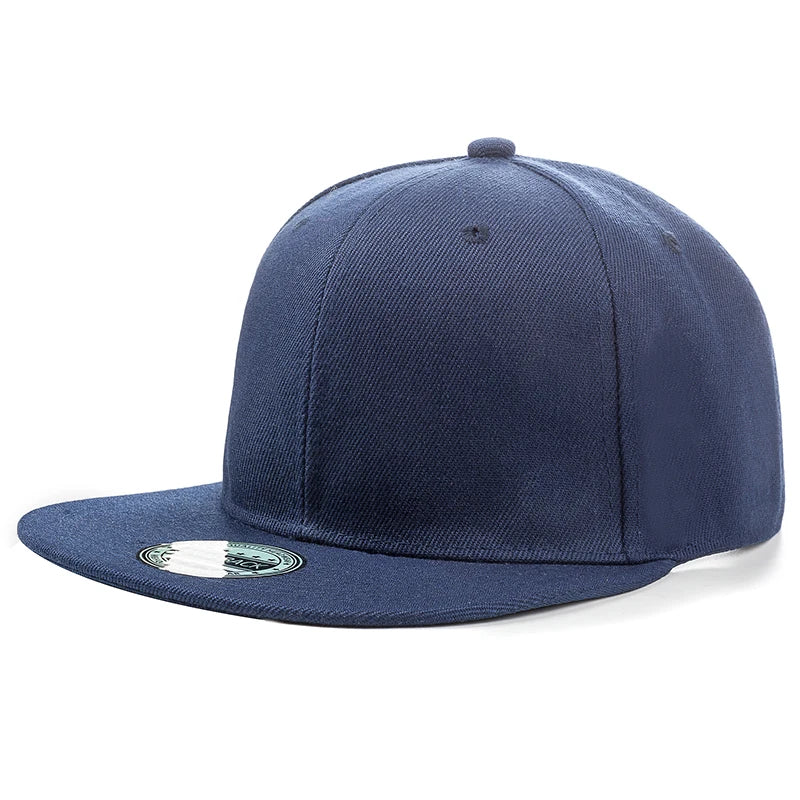 Unisex Cap Plain Snapback Hat High Quality Adult Hip Hop Baseball Cap Men Women Outdoor Leisure Baseball Hat