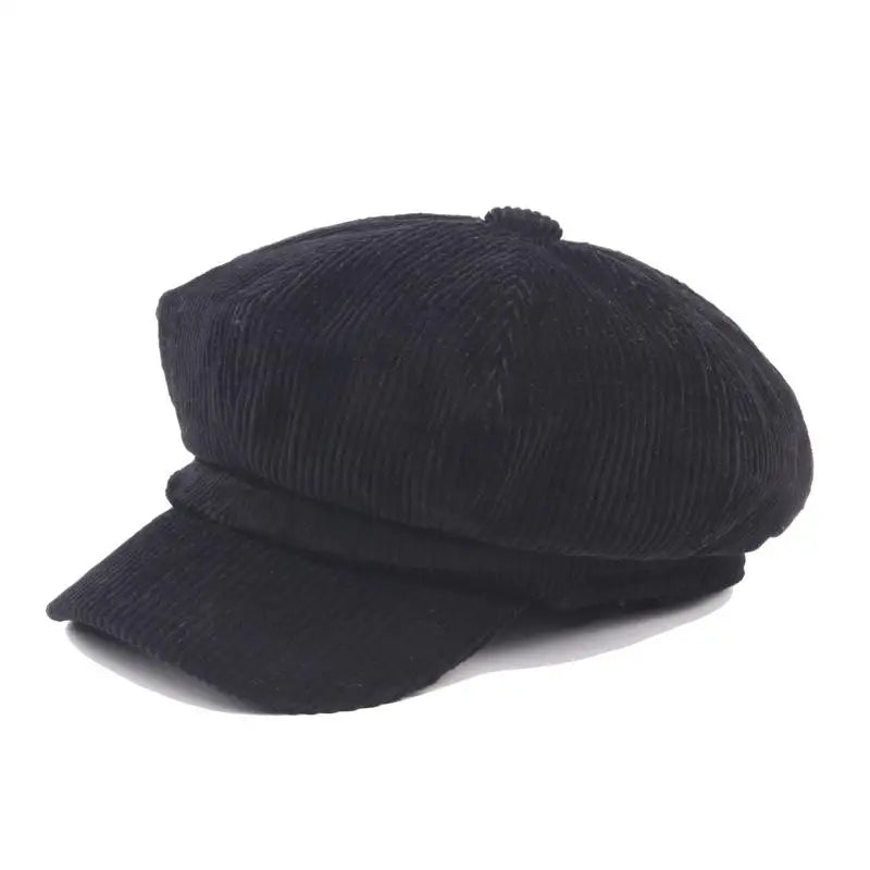 Newsboy Cap Beret Female Autumn Winter Hats For Women Octagonal Cap Painter Hat Vintage England