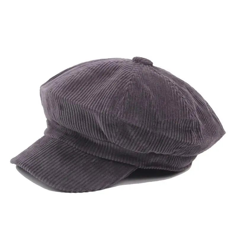 Newsboy Cap Beret Female Autumn Winter Hats For Women Octagonal Cap Painter Hat Vintage England