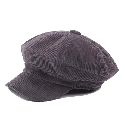 Newsboy Cap Beret Female Autumn Winter Hats For Women Octagonal Cap Painter Hat Vintage England