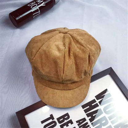 COKK Newsboy Cap Beret Women Vintage Painter Winter Hats For Women Octagonal Caps Female Bone Male New