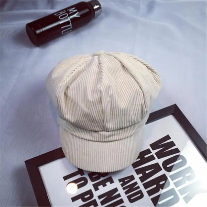 COKK Newsboy Cap Beret Women Vintage Painter Winter Hats For Women Octagonal Caps Female Bone Male New