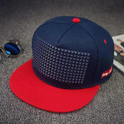 5 Colors New Hot Sale Plastic Triangle Baseball Cap Hat Hip Hop Cap Flat-brimmed Hat Snapback Cap Hats for Men and Women