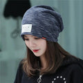 New Casual Women Hat Ladies Knitted Spring Autumn Cap Women's Skullies Beanies Headgear Lady Beanie Bonnet Head Cap Hip Hop