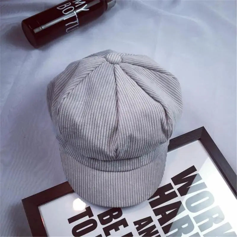 COKK Newsboy Cap Beret Women Vintage Painter Winter Hats For Women Octagonal Caps Female Bone Male New