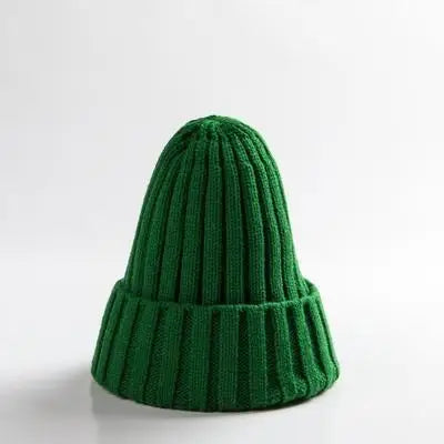 Winter Hat Female Unisex Cotton Blends Solid Warm Soft HIP HOP Knitted Hats Men Caps Women Skullies Beanies Girl Wholesale