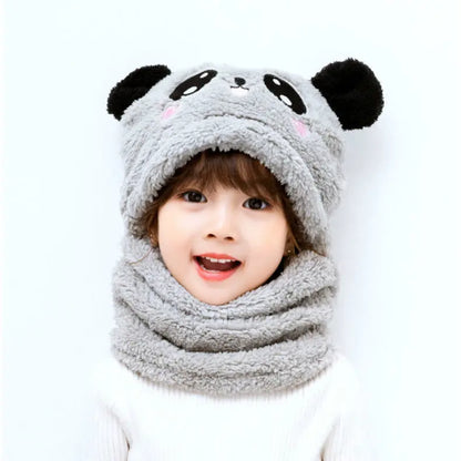 Cool Good Quality Warm Soft Kids Beanies Cap Hat Autumn Winter Toddler Children Cute Panda Cap Hat For Boy Girl