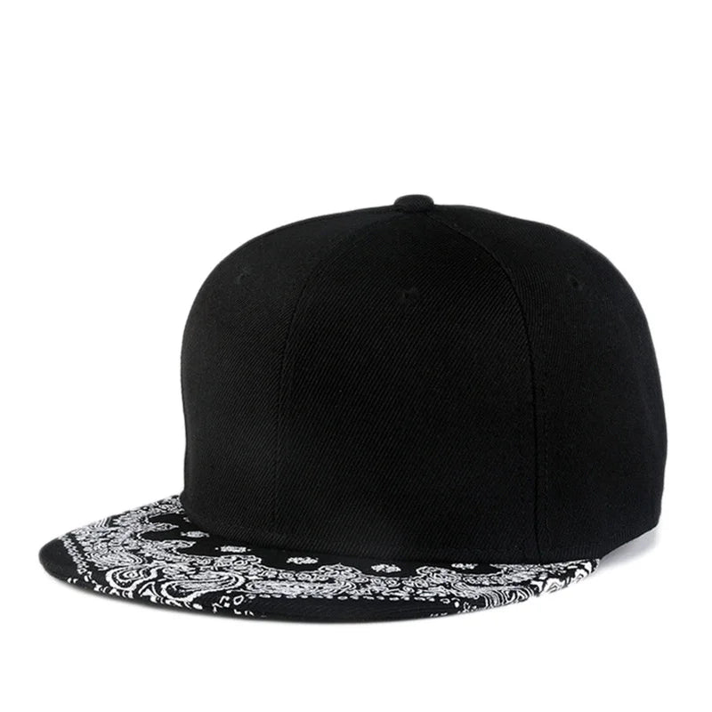 New Snapback Baseball Hat Ten Times Embroidery Adjustable Hats  for Youth Men Women Fashion Cap Flat Trend Street Dance Caps