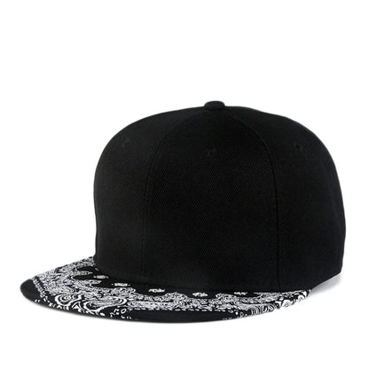 New Snapback Baseball Hat Ten Times Embroidery Adjustable Hats  for Youth Men Women Fashion Cap Flat Trend Street Dance Caps