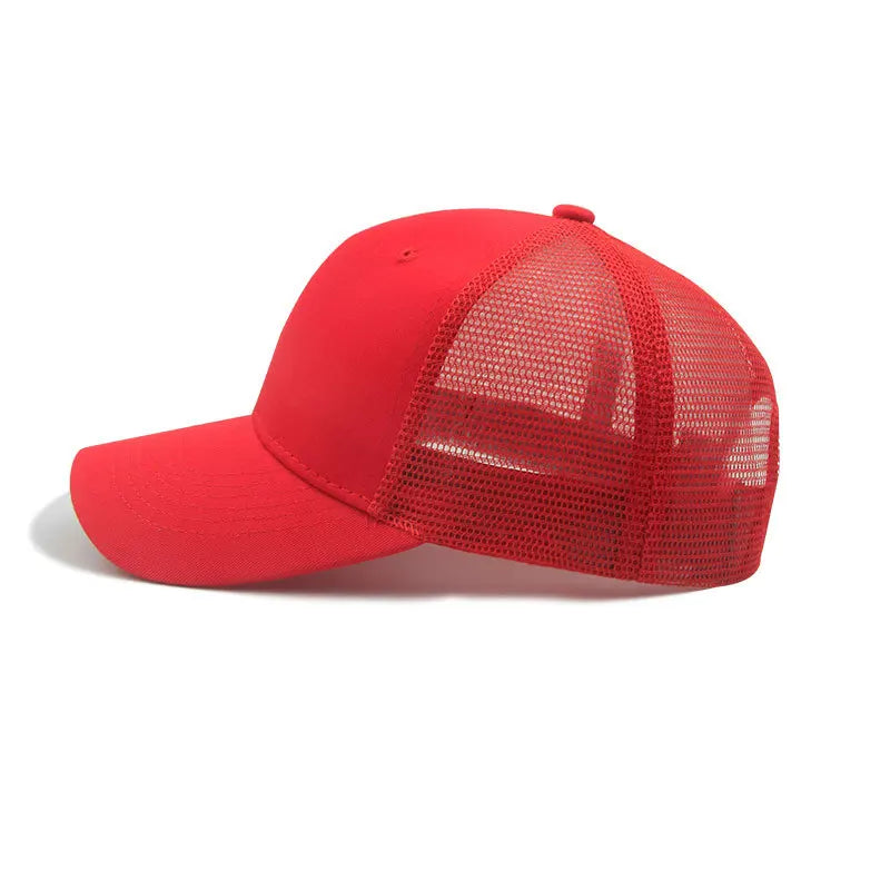 COKK Baseball Cap Men Hat Women Summer Outdoor Camouflage Sun Hat Breathable Mesh Cap Solid Color Snapback Casquette Bone Male