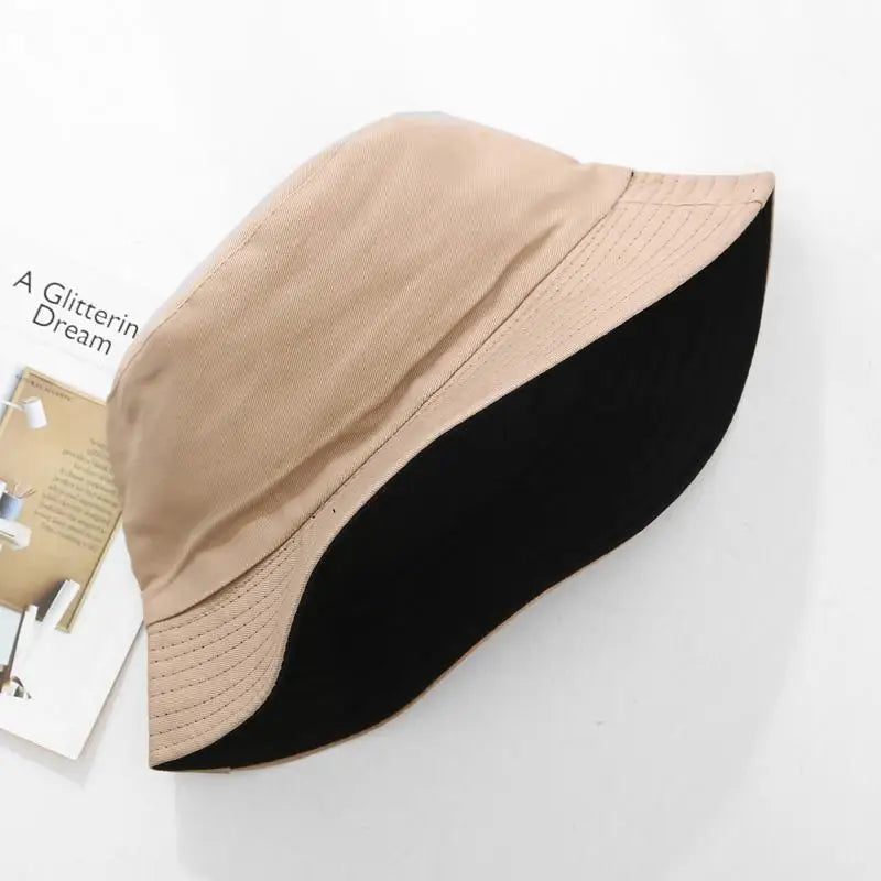 Foldable Bucket Hat Unisex Women Outdoor Sunscreen Cotton Fishing Hunting Cap Men Basin Chapeau Sun Protect Hats