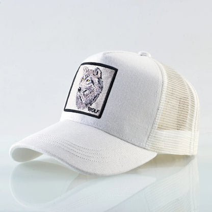 Baseball Caps Men Snapback Hip Hop Hats With Eagle Patch Streetwear Trucker Caps Women Spring Summer Breathable Mesh Visor Bones