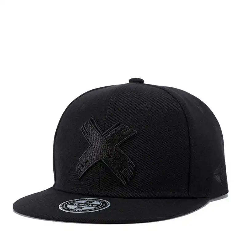 New Snapback Baseball Hat Ten Times Embroidery Adjustable Hats  for Youth Men Women Fashion Cap Flat Trend Street Dance Caps