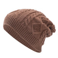 New Cool Women Warm Soft Beanies Hat Cap Lady Apring Autumn Winter Solid Geometric Knitted Casual Bone Cap Hat For Women