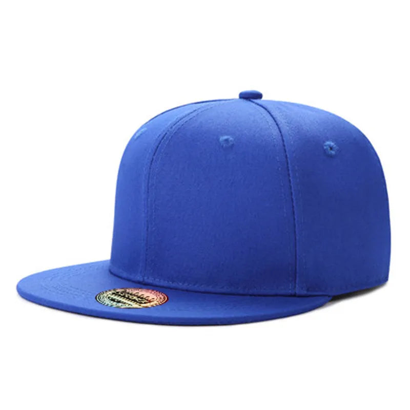 Unisex Cap Plain Snapback Hat High Quality Adult Hip Hop Baseball Cap Men Women Outdoor Leisure Baseball Hat