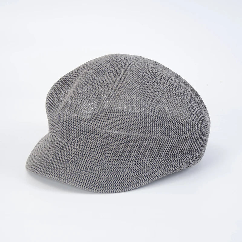 Octagonal Beret Women Sun Hat Painter Hat Outdoor Travel Beach Hat Light Breathable Women Summer Sun Visor Femme Retro Fashion